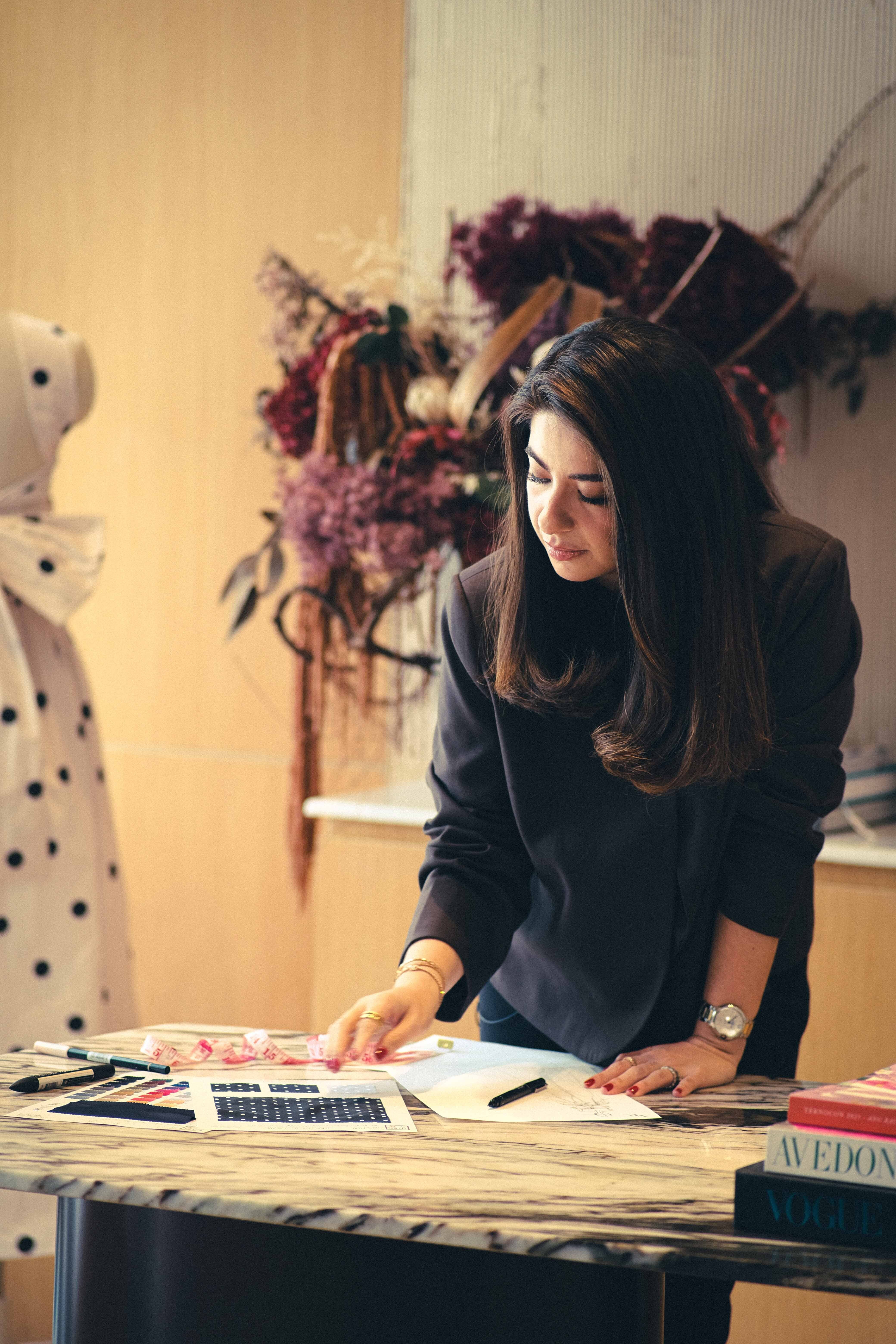 Vania and Mark working in their respective ateliers. PHOTOS: COURTESY OF PLAINS AND PRINTS